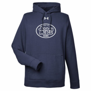 Mens Under Armour Hooded Sweatshirt - Midnight Navy