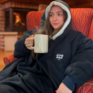 JMIP - PA Mountain Lodge Wearable Blanket: Navy Eclipse