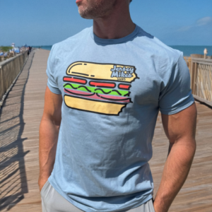 Jersey Mikes Sub Tee - Stone Blue