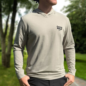 Adidas Polyester Hoodie: Putty Beige